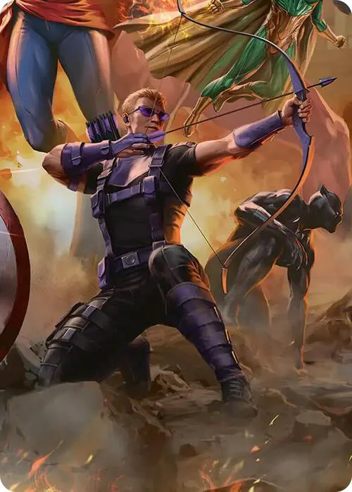 Art Series: Hawkeye, Trick Shot