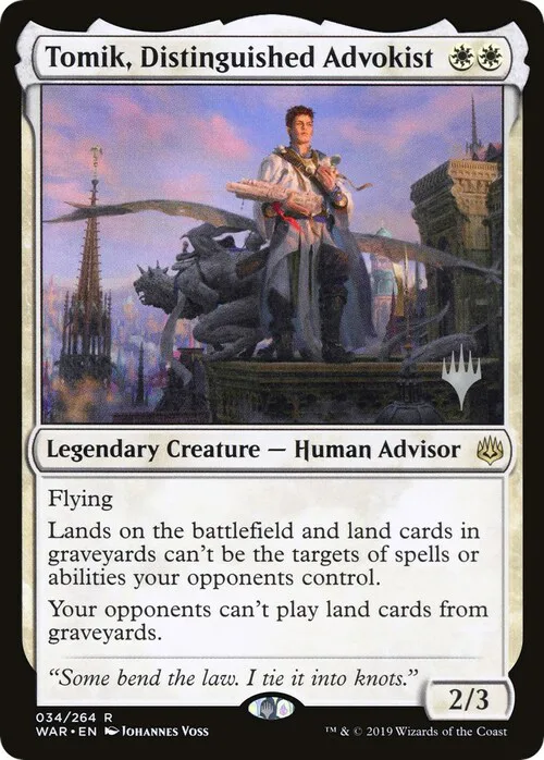 Tomik, Distinguished Advokist