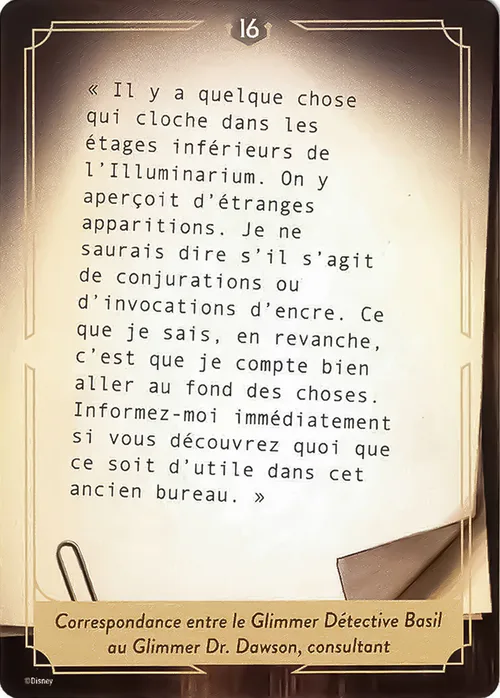 Whispers in the Well - Case Files Lore Card
