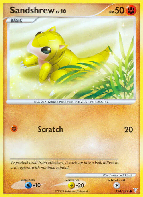 Sandshrew Lv.10