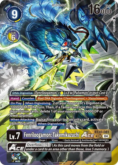 Fenriloogamon: Takemikazuchi Ace
