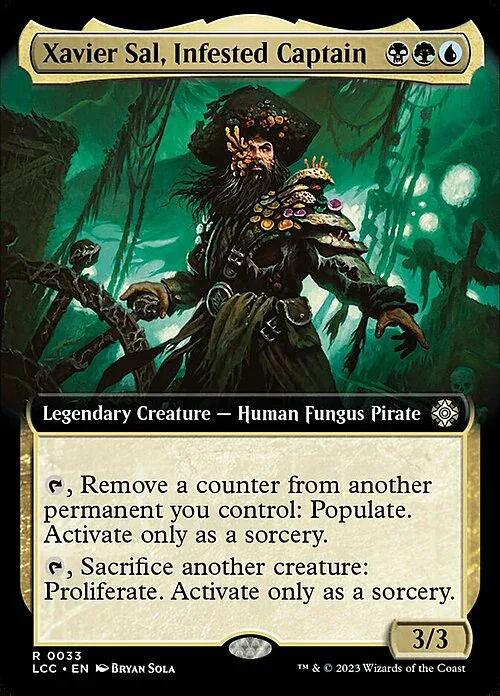 Xavier Sal, Infested Captain