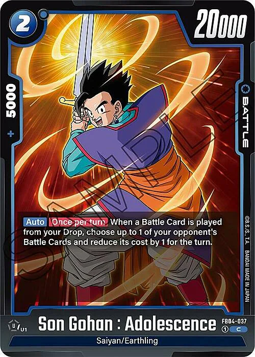 Son Gohan : Adolescence