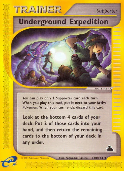 Underground expedition