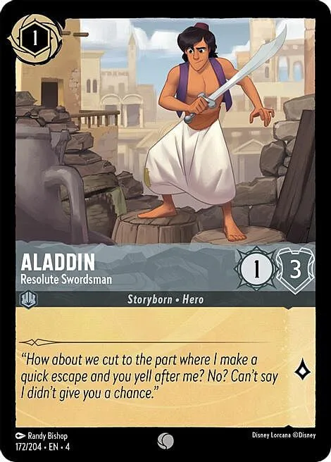 Aladdin - Resolute Swordsman