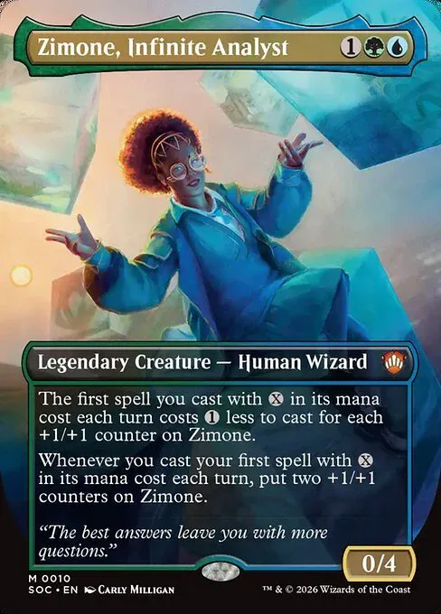 Zimone, Infinite Analyst