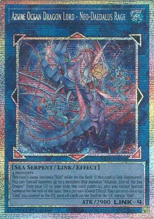 Azure Ocean Dragon Lord - Neo-Daedalus Rage