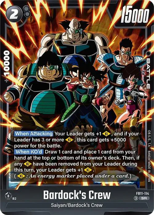 Bardock's Crew