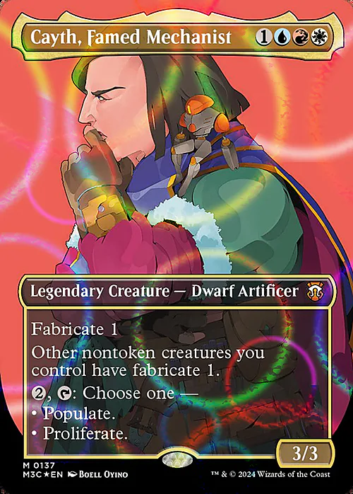 Cayth, Famed Mechanist