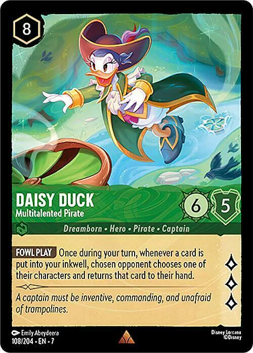 Daisy Duck - Multitalented Pirate