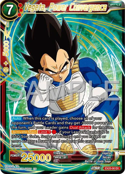 Vegeta, Power Convergence