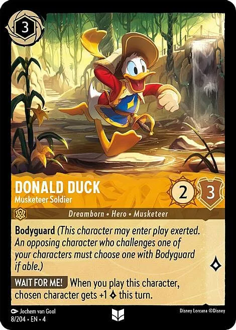 Donald Duck - Musketeer Soldier