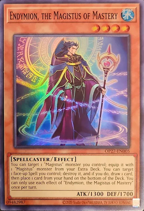 Endymion, the Magistus of Mastery