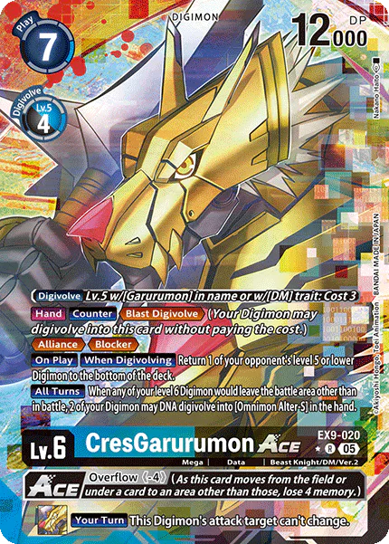 CresGarurumon ACE