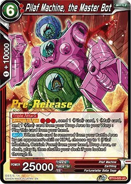 Pilaf Machine, the Master Bot