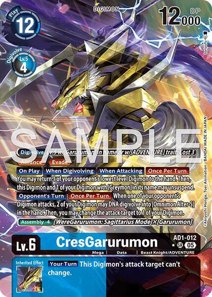 CresGarurumon