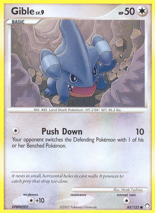 Gible Lv.9
