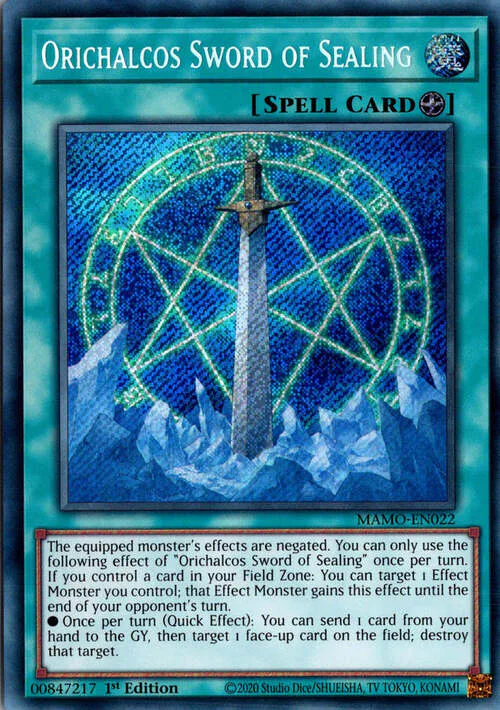 Orichalcos Sword of Sealing
