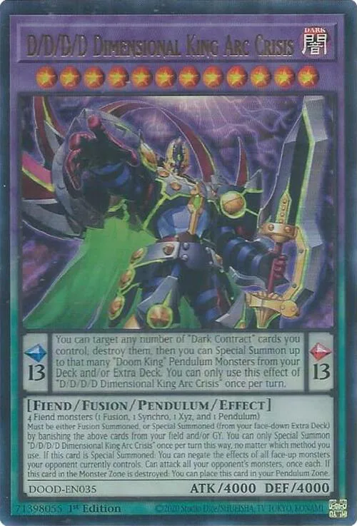 D/D/D/D Dimensional King Arc Crisis
