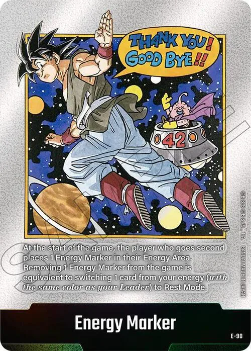 "Son Goku" Energy Marker