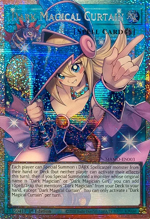 Dark Magical Curtain