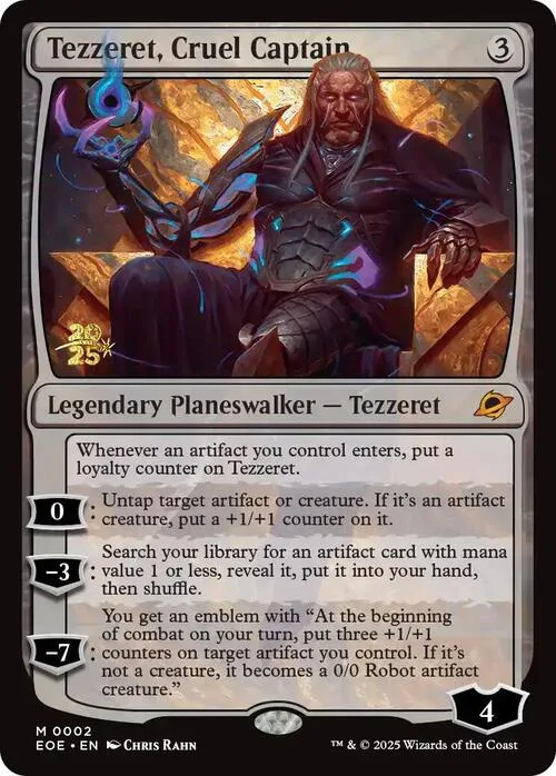 Tezzeret, Cruel Captain