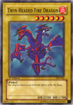 Twin-Headed Fire Dragon