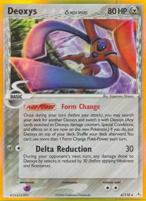 Deoxys δ Delta Species