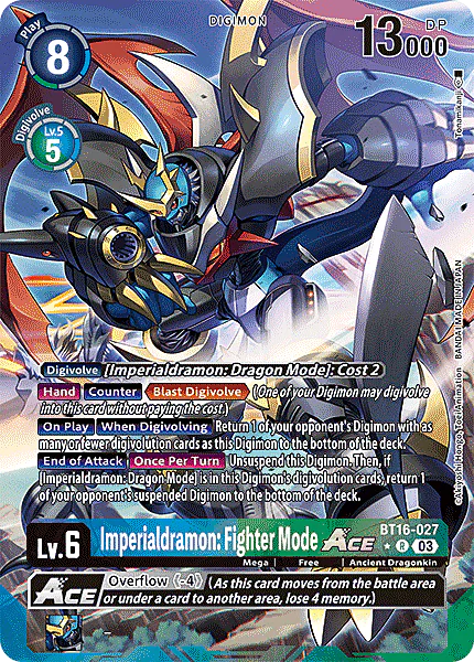 Imperialdramon: Fighter Mode Ace