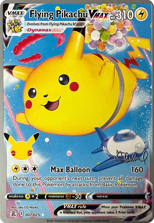 Flying Pikachu VMAX