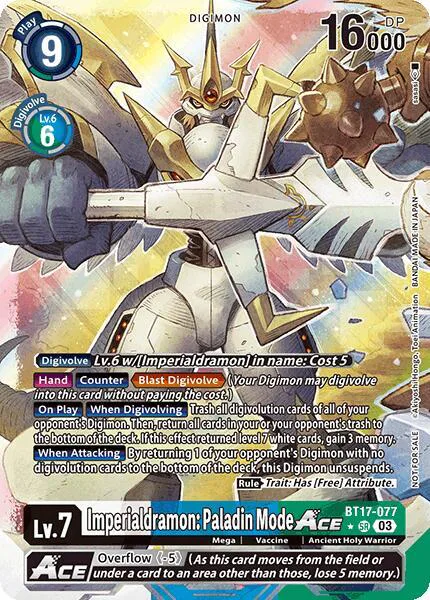 Imperialdramon: Paladin Mode Ace