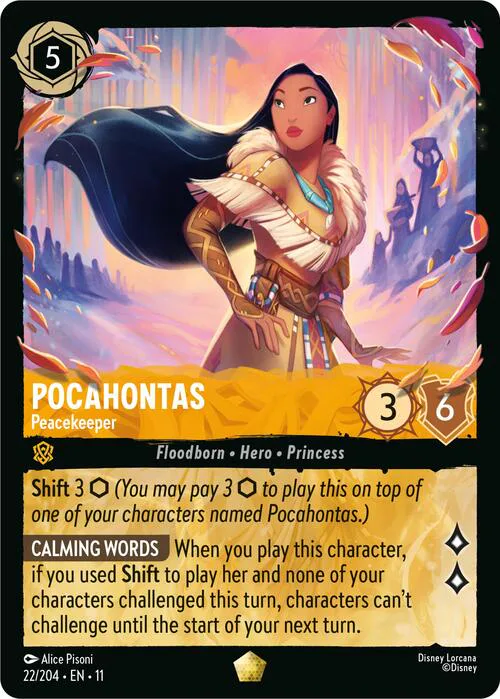 Pocahontas - Peacekeeper