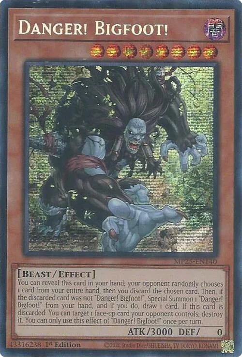 Danger! Bigfoot!