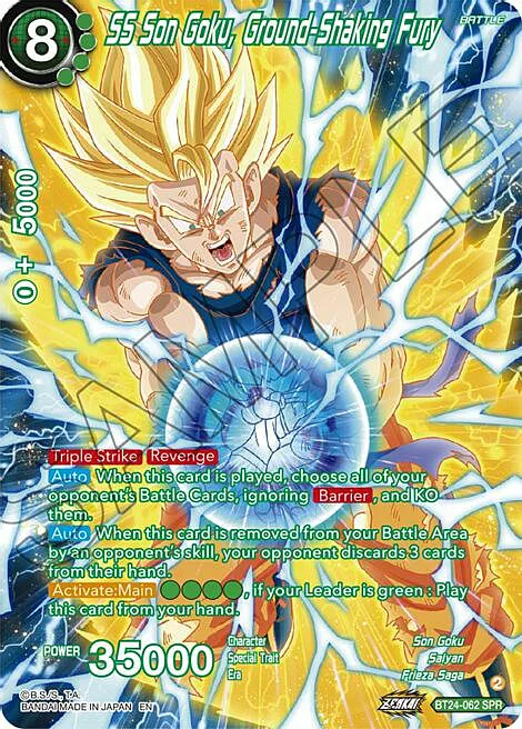 SS Son Goku, Ground-Shaking Fury