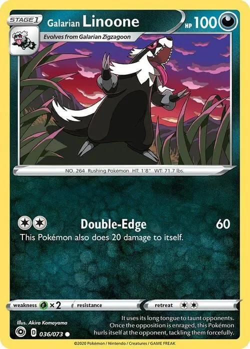 Galarian Linoone