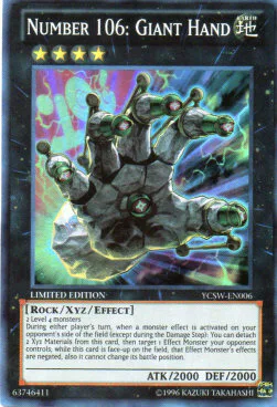 Number 106: Giant Hand