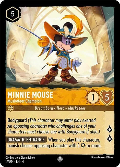 Minnie Mouse - Musketeer Champion