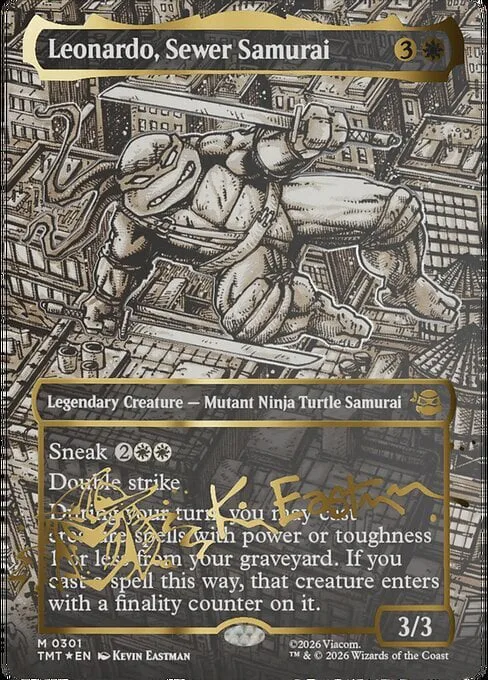 Leonardo, Sewer Samurai