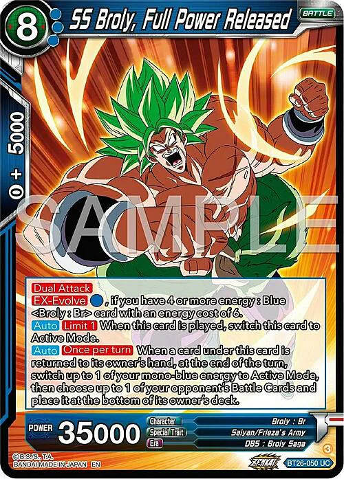SS Broly, Full Power Released