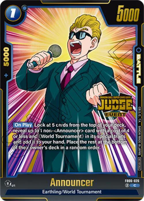 Announcer