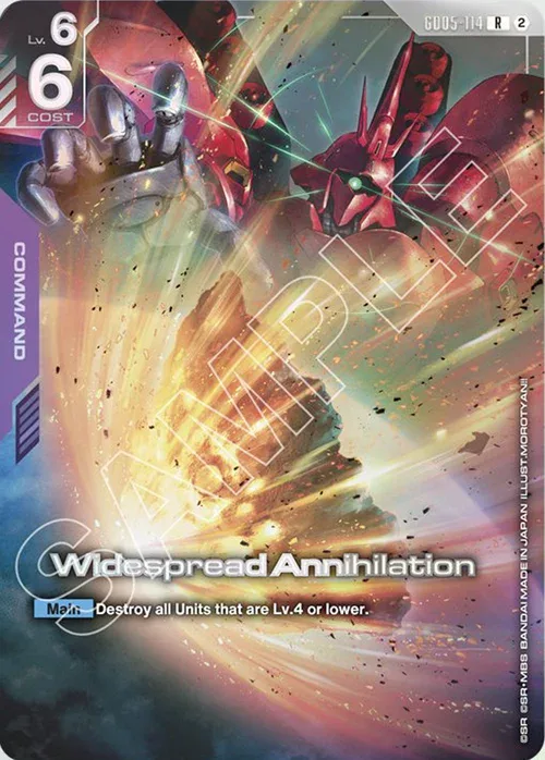 Widespread Annihilation