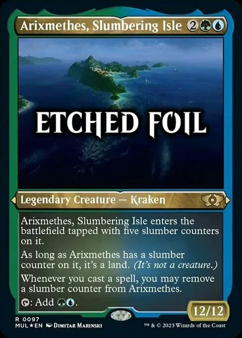 Arixmethes, Slumbering Isle