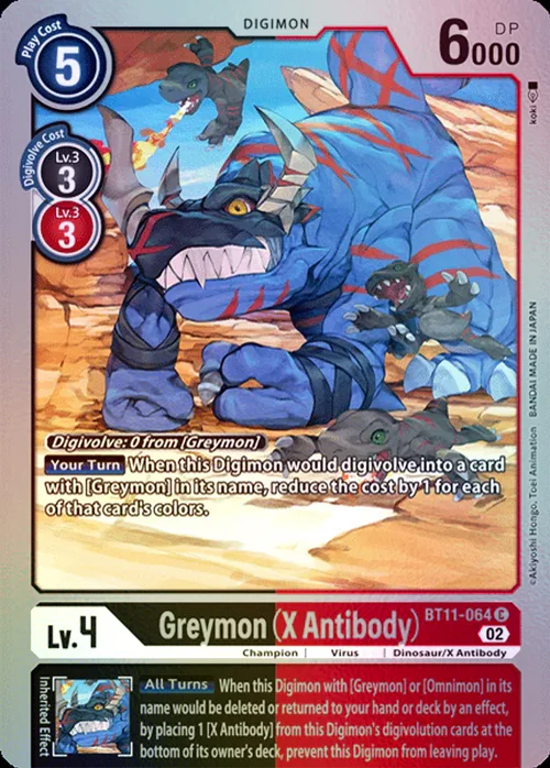 Greymon (X Antibody)