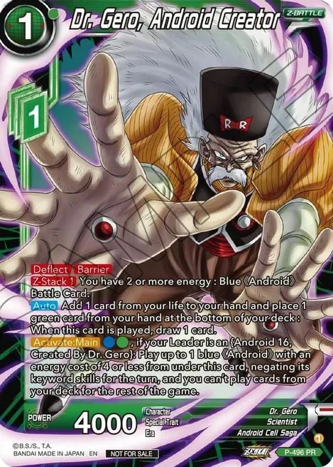 Dr. Gero, Android Creator