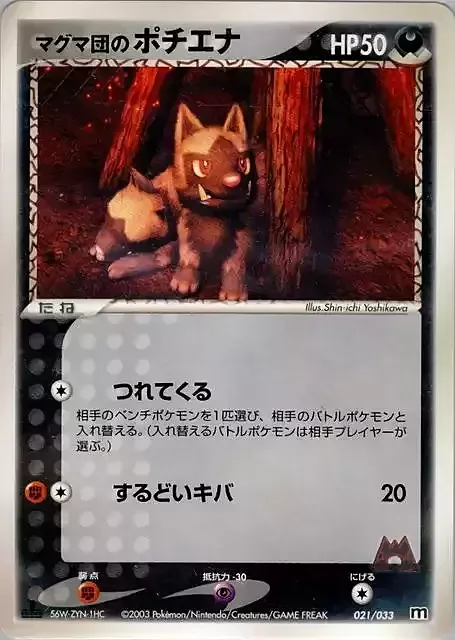 Team Magma's Poochyena