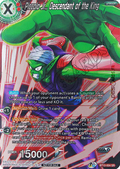 Piccolo Jr., Descendant of the King