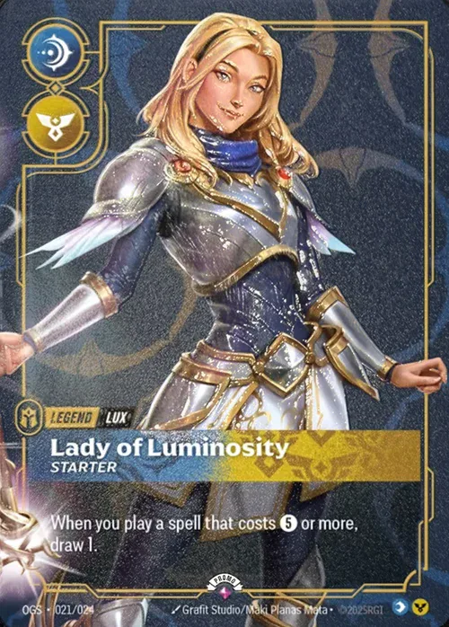 Lux - Lady of Luminosity