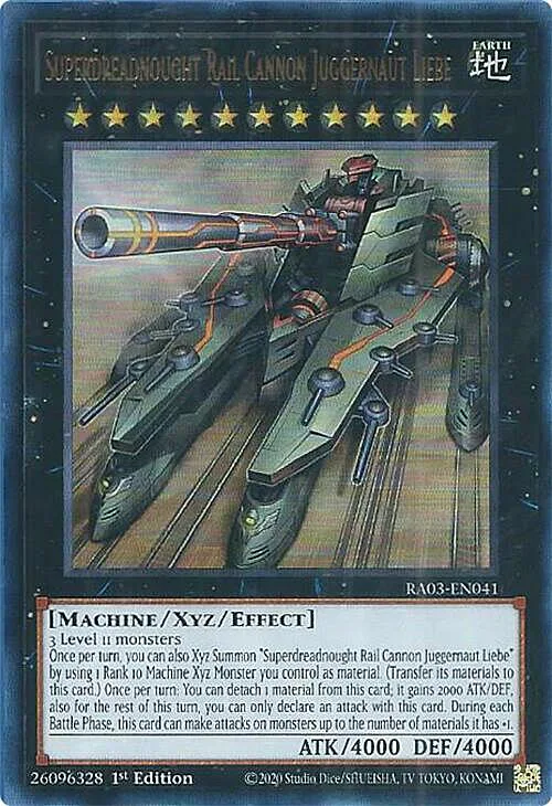 Superdreadnought Rail Cannon Juggernaut Liebe