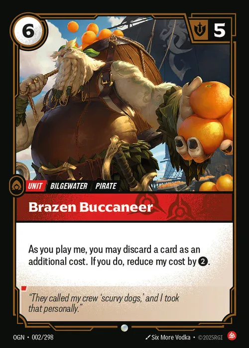 Brazen Buccaneer