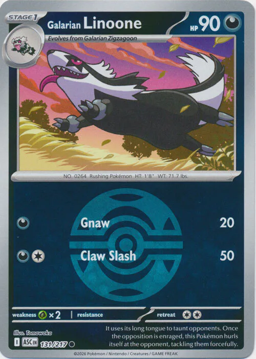 Galarian Linoone